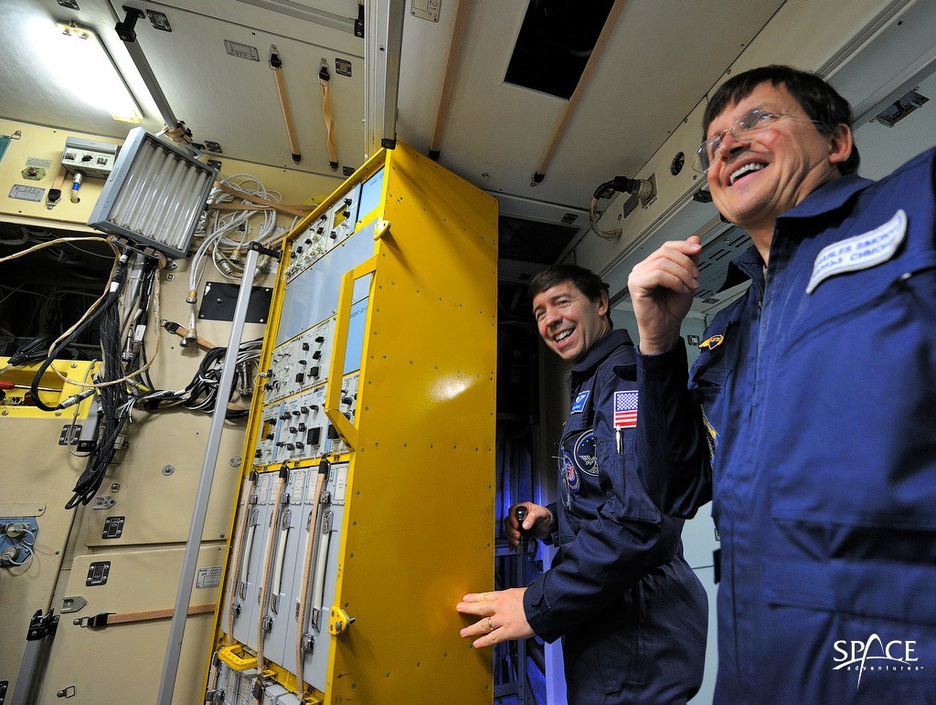 ISS simulator training ISS simulator training